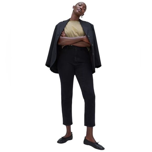 NWT Everlane The Original Curvy Cheeky® Jean in Coal Size 34 - Picture 4 of 7